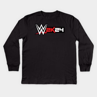 WWE 2K24 Merch Kids Long Sleeve T-Shirt